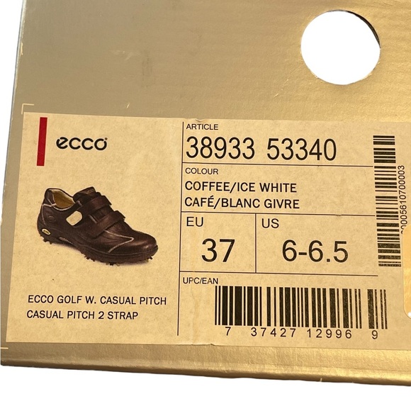 Ecco golf with casual pitch, woman’s,  size 6-6.5 - Picture 11 of 11